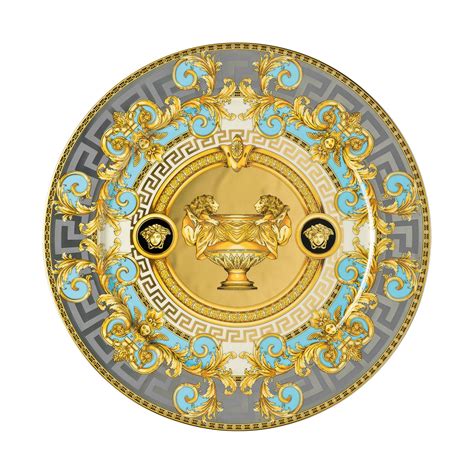 versace prestige gala le bleu piatto|Versace Dinnerware Collection .